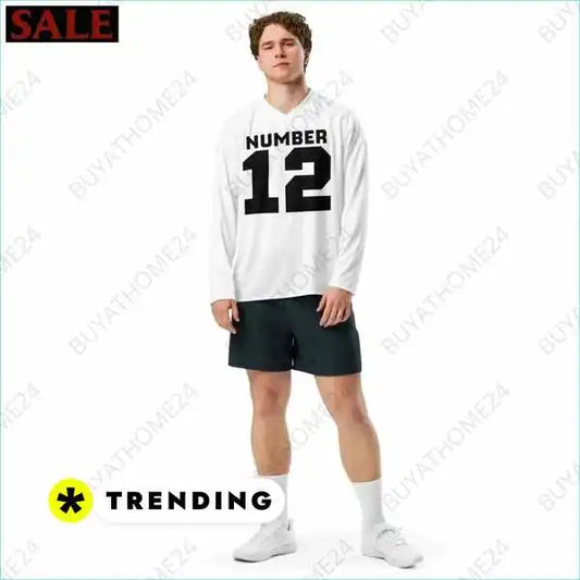 Hockey T-Shirt Herren & Damen 2XS - 6XL – Teamfarben zeigen mit BUYATHOME24® BUYATHOME24®