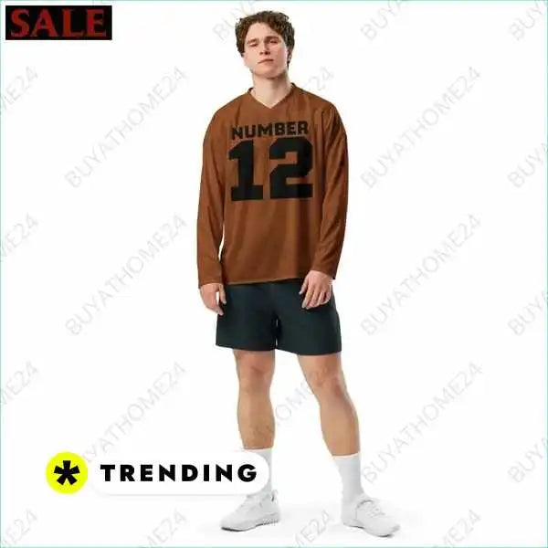 • Eishockey Heimtrikot I Herren & Damen 2XS - 6XL Textildruck BUYATHOME24, T-Shirts BUYATHOME24, Hoodies BUYATHOME24, Hosen BUYATHOME24, Jacken BUYATHOME24, Schuhe BUYATHOME24