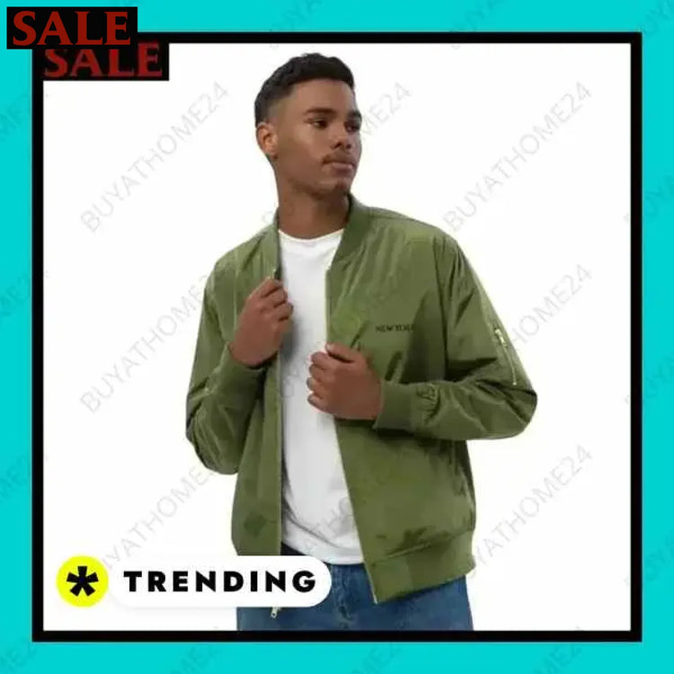 • Pilotenjacke I Herren Damen Fliegerjacke XS-3XL Textildruck BUYATHOME24, T-Shirts BUYATHOME24, Hoodies BUYATHOME24, Hosen BUYATHOME24, Jacken BUYATHOME24, Schuhe BUYATHOME24