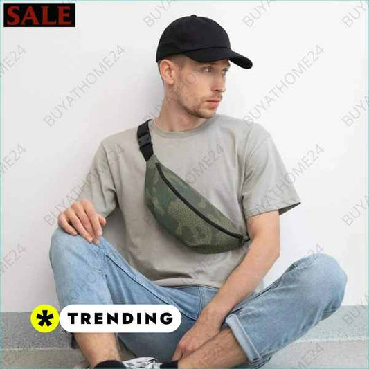 ▻ Bauchtasche Herren & Damen Gürteltasche S/M, M/L BUYATHOME24®