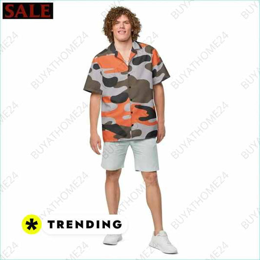 Business- & Freizeithemd I Kurzarmhemd 2XS - 6XL – Vielseitig & Bequem von BUYATHOME24® BUYATHOME24®