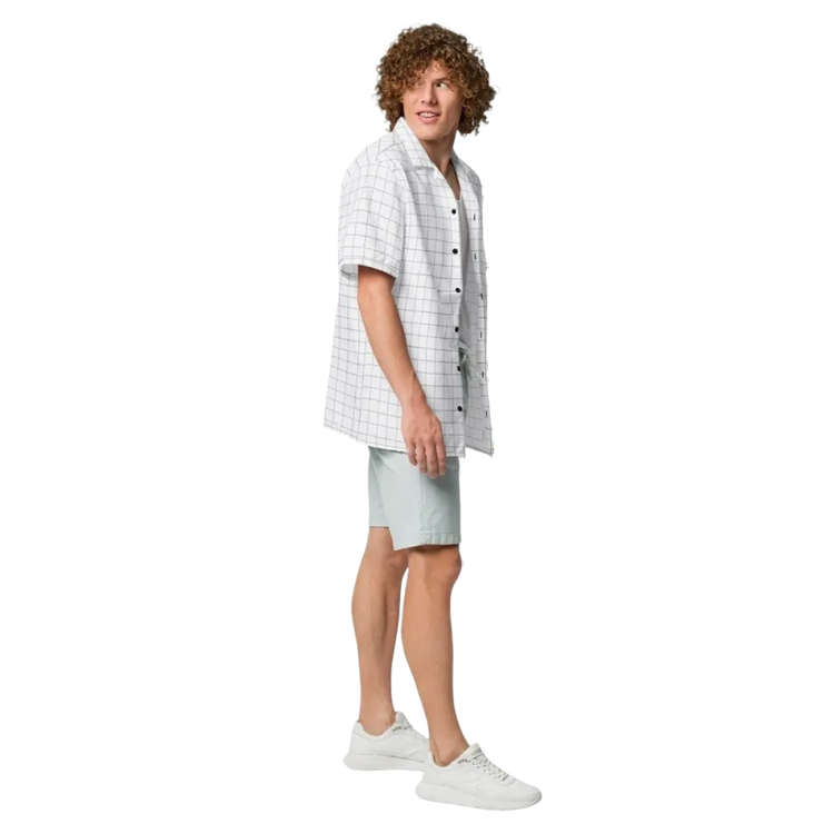 Unisex Kurzarmhemd von BUYATHOME24, atmungsaktiv, UPF50+, in Größen 2XS bis 6XL, mit Textildruck, für Herren