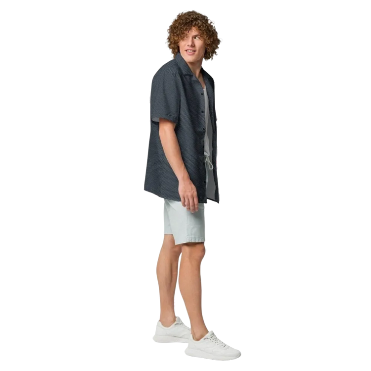 Unisex Kurzarmhemd von BUYATHOME24, atmungsaktiv, mit UPF50+, in den Größen 2XS bis 6XL, Textildruck auf der Vorderseite