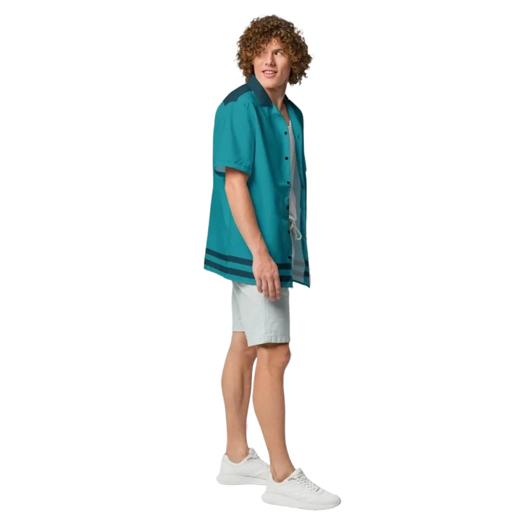Unisex Kurzarmhemd aus Polyester mit UPF50+ Schutz, in 2XS-6XL, von BUYATHOME24, mit Textildruck, für Sonne- und UV-Schutz.