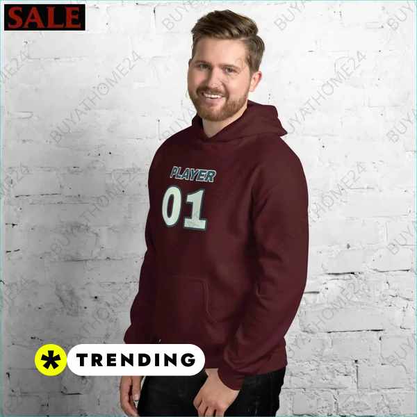 Herren Hoodie in Größen S bis 5XL mit hochwertigem Textildruck buyathome24 Textildruck BUYATHOME24, T-Shirts BUYATHOME24, Hoodies BUYATHOME24, Hosen BUYATHOME24, Jacken BUYATHOME24, Schuhe BUYATHOME24