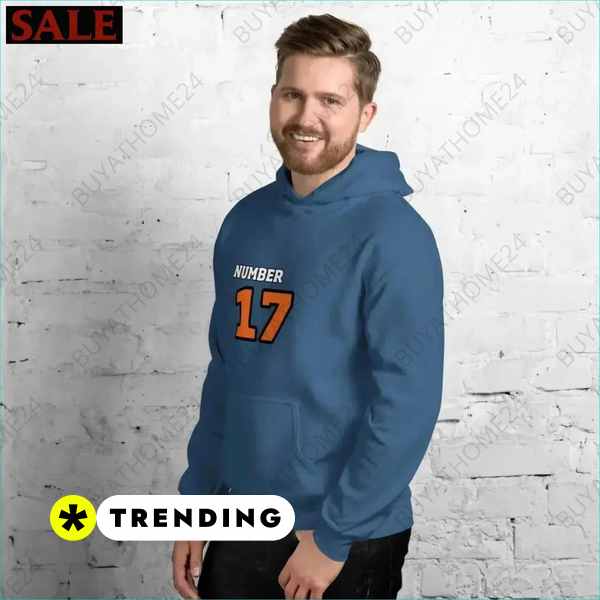 Herren Hoodie in Größen S bis 5XL aus Baumwolle für Eishockey Fans Textildruck BUYATHOME24, T-Shirts BUYATHOME24, Hoodies BUYATHOME24, Hosen BUYATHOME24, Jacken BUYATHOME24, Schuhe BUYATHOME24