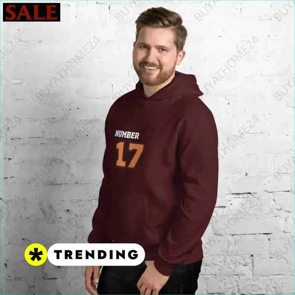 Herren Hoodie in Größen S bis 5XL aus Baumwolle für Eishockey Fans Textildruck BUYATHOME24, T-Shirts BUYATHOME24, Hoodies BUYATHOME24, Hosen BUYATHOME24, Jacken BUYATHOME24, Schuhe BUYATHOME24