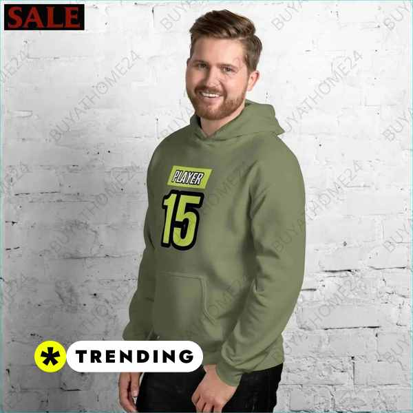 Herren Hoodie in Größen S bis 5XL für Eishockey Fans bei buyathome24 Textildruck BUYATHOME24, T-Shirts BUYATHOME24, Hoodies BUYATHOME24, Hosen BUYATHOME24, Jacken BUYATHOME24, Schuhe BUYATHOME24