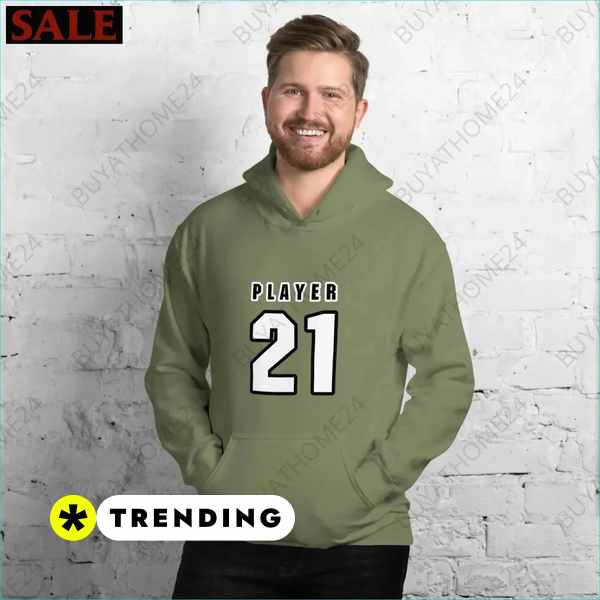 Herren Hoodie in verschiedenen Größen mit Baumwolle und Textildruck buyathome24 Textildruck BUYATHOME24, T-Shirts BUYATHOME24, Hoodies BUYATHOME24, Hosen BUYATHOME24, Jacken BUYATHOME24, Schuhe BUYATHOME24