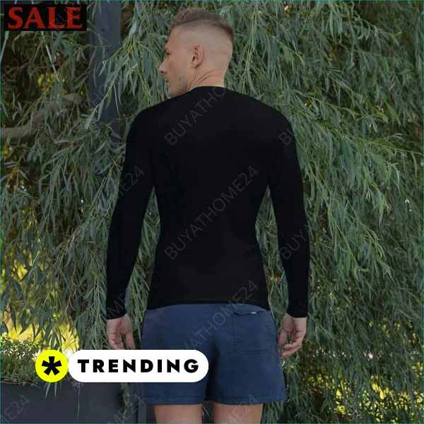 Herren Langarm Sport T-Shirt für Freizeit und Sport in verschiedenen Größen Textildruck BUYATHOME24, T-Shirts BUYATHOME24, Hoodies BUYATHOME24, Hosen BUYATHOME24, Jacken BUYATHOME24, Schuhe BUYATHOME24