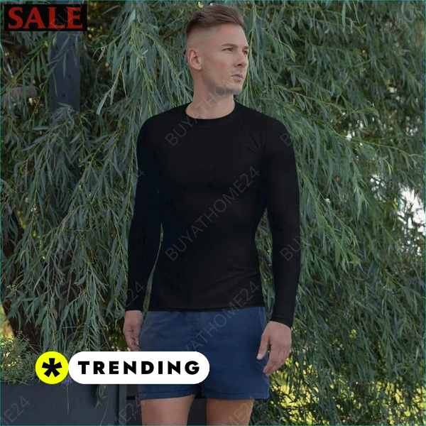 Herren Langarm Sport T-Shirt für Freizeit und Sport in verschiedenen Größen Textildruck BUYATHOME24, T-Shirts BUYATHOME24, Hoodies BUYATHOME24, Hosen BUYATHOME24, Jacken BUYATHOME24, Schuhe BUYATHOME24