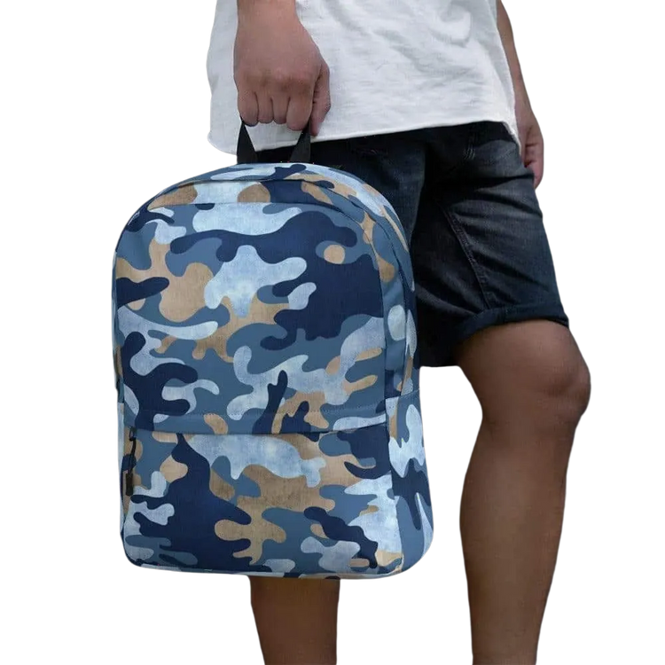 Herren-Laptop-Rucksack von BUYATHOME24, wasserabweisende Reisetasche, Maße 42x31x10 cm, strapazierfähiges Textildesign