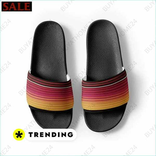 ▻ Badeschuhe I Herren & Jungen Badeschlappen 39 - 47 BUYATHOME24®