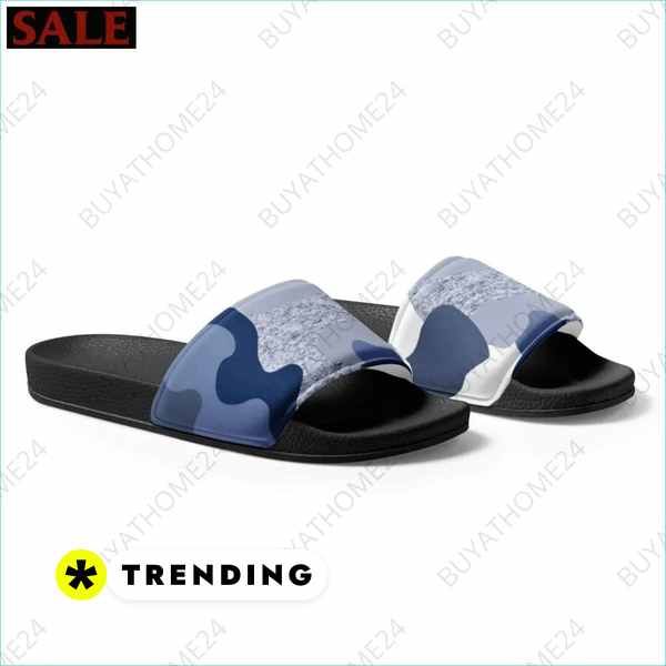 Herren Badeschlappen in Größen 39 bis 47 für den Sommer Textildruck BUYATHOME24, T-Shirts BUYATHOME24, Hoodies BUYATHOME24, Hosen BUYATHOME24, Jacken BUYATHOME24, Schuhe BUYATHOME24