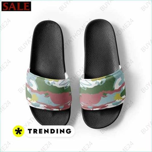 ▻ Badeschuhe I Herren & Jungen Badeschlappen 39 - 47 BUYATHOME24®