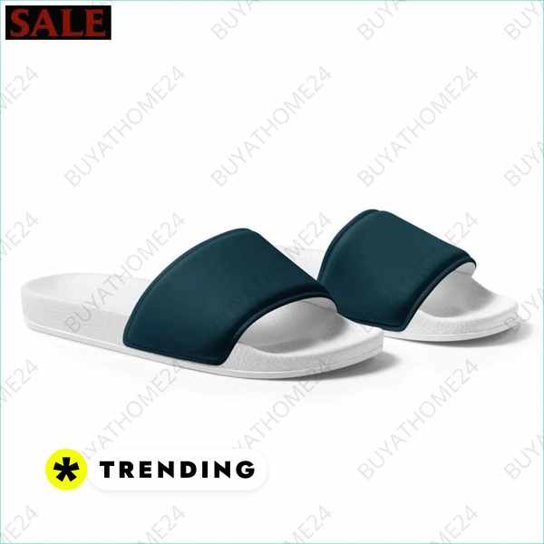 Herren Schlappen mit Textildruck buyathome24 für Sommer und Eishockey Fans Textildruck BUYATHOME24, T-Shirts BUYATHOME24, Hoodies BUYATHOME24, Hosen BUYATHOME24, Jacken BUYATHOME24, Schuhe BUYATHOME24