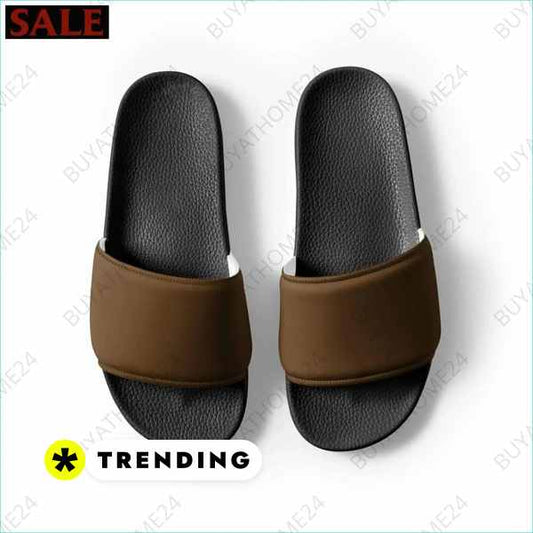 ▻ Badeschuhe I Herren & Jungen Badeschlappen 39 - 47 BUYATHOME24®