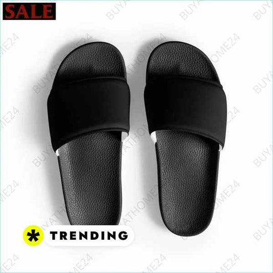 ▻ Badeschuhe I Herren & Jungen Badeschlappen 39 - 47 BUYATHOME24®