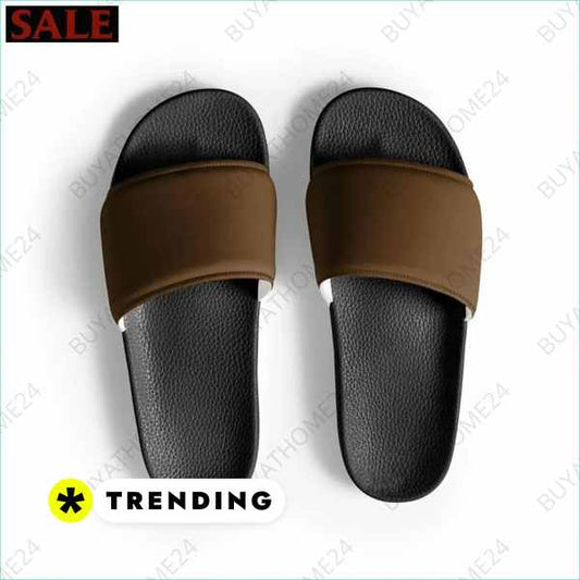 ▻ Badeschuhe I Herren & Jungen Badeschlappen 39 - 47 BUYATHOME24®