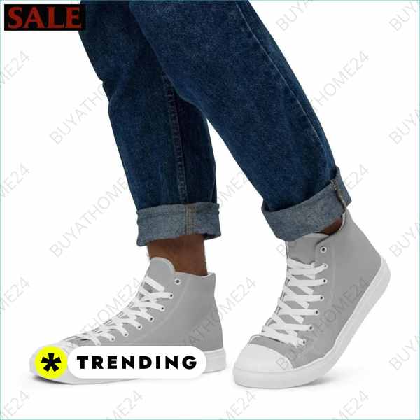 Herren Canvas Sneakers mit Textildruck bei Buyathome24 Textildruck BUYATHOME24, T-Shirts BUYATHOME24, Hoodies BUYATHOME24, Hosen BUYATHOME24, Jacken BUYATHOME24, Schuhe BUYATHOME24