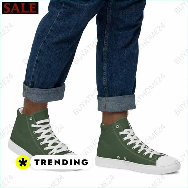 Herren Canvas Sneaker mit Textildruck buyathome24 und bequemer Passform Textildruck BUYATHOME24, T-Shirts BUYATHOME24, Hoodies BUYATHOME24, Hosen BUYATHOME24, Jacken BUYATHOME24, Schuhe BUYATHOME24
