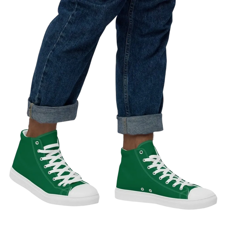 Herren- und Jungen-Leinen-Sneaker von BUYATHOME24, bequeme Casual-Schuhe in den Größen 37-47, mit Textildruck.