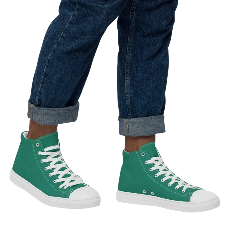 Herren und Jungen Chuck Taylor All Star Sneaker aus Leinen mit EVA-Sohle, Größe 37-47, von BUYATHOME24, seitliches Profil