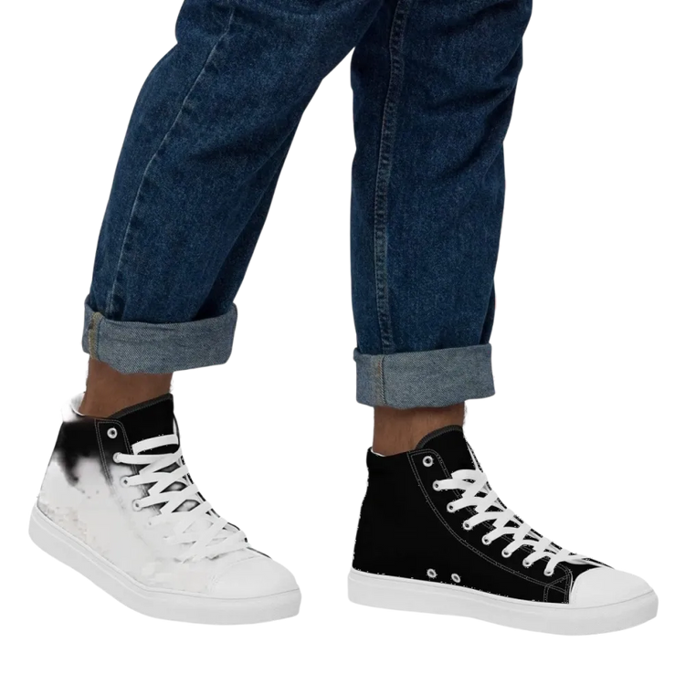 Herren- und Jungensneaker von BUYATHOME24 aus Leinen in Größe 37-47, bequemes Textildesign, sportlicher Look