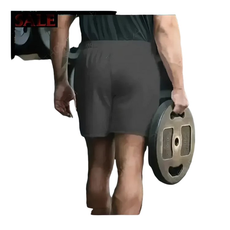 Herren Sportshorts von BUYATHOME24, schnelltrocknend mit UV-Schutz, in verschiedenen Größen für Training und Freizeit