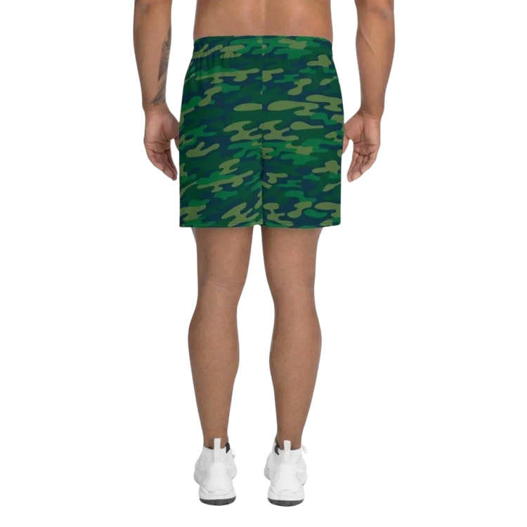 Herren Sportshorts von BUYATHOME24, wasserabweisend, UV-Schutz 50+, in XS bis 3XL, mit Textildruck, sportliche Passform.