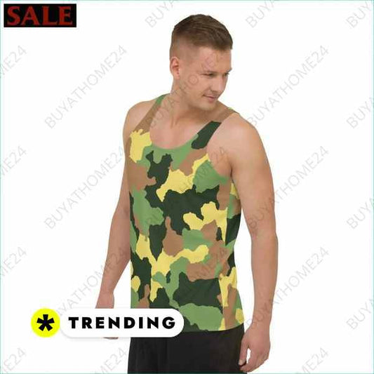 Sportshirt & Sporttop I Herren & Damen Tanktop XS-2XL – Vielseitiger Komfort von BUYATHOME24® BUYATHOME24®