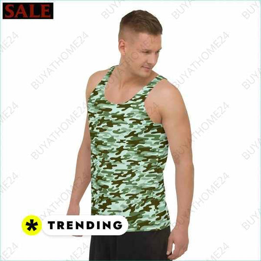 Sportshirt & Sporttop I Herren & Damen Tanktop XS-2XL – Bequem und Vielseitig von BUYATHOME24® BUYATHOME24®