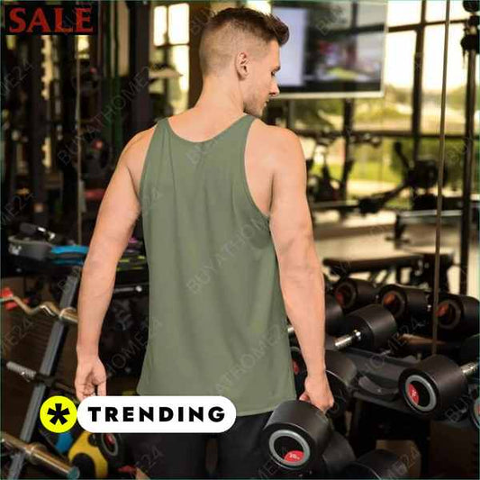 ▻ Achselshirts I Herren & Damen Tanktop XS - 2XL BUYATHOME24®