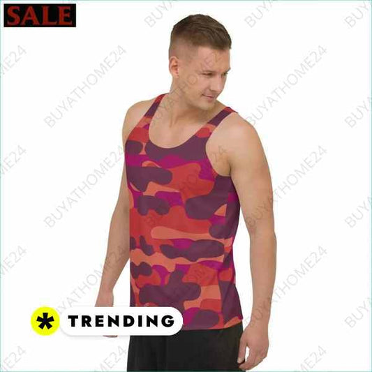 Sportshirt & Sporttop I Herren & Damen Tanktop XS-2XL – Komfortabel und Vielseitig von BUYATHOME24® BUYATHOME24®