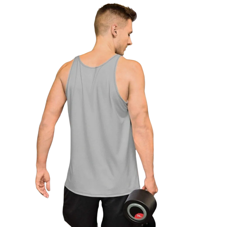 Unisex Sport Tanktop von BUYATHOME24, elastisches Achselshirt in XS-2XL mit Textildruck, sportliche Männer- und Damenmode