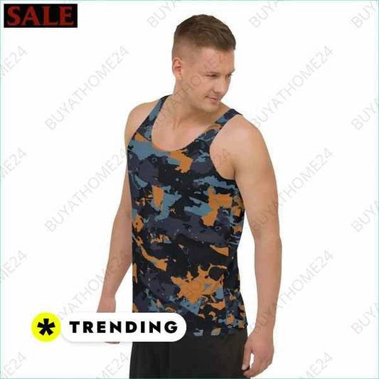 Sportshirt & Sporttop I Herren & Damen Tanktop XS-2XL – Limitierte Kollektion von BUYATHOME24® BUYATHOME24®