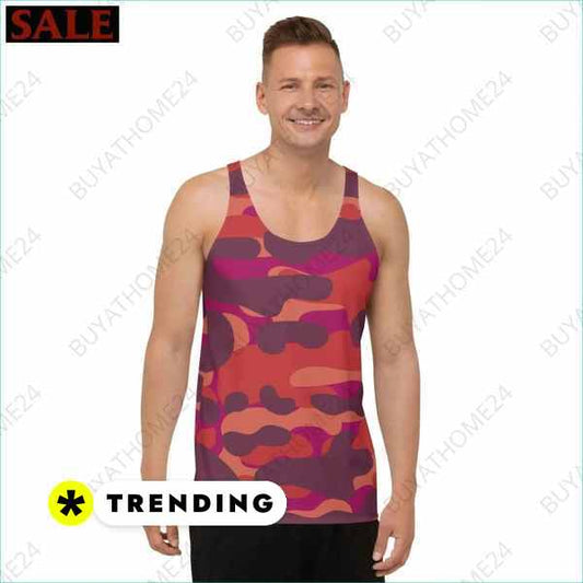 Sportshirt & Sporttop I Herren & Damen Tanktop XS-2XL – Komfortabel und Vielseitig von BUYATHOME24® BUYATHOME24®