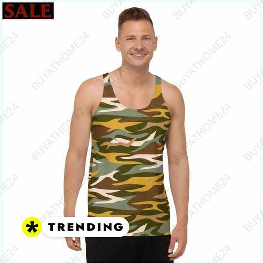 Sportshirt Sporttop Herren Damen Tanktop XS-2XL – Komfort & Stil von BUYATHOME24® BUYATHOME24®