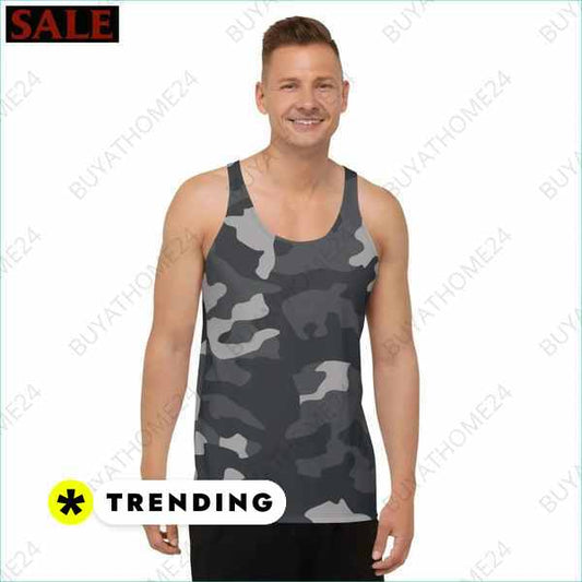Sportshirt & Sporttop I Herren & Damen Tanktop XS-2XL – Vielseitiger Komfort von BUYATHOME24® BUYATHOME24®