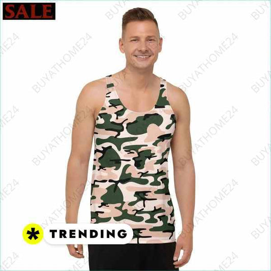 Sportshirt & Sporttop I Herren & Damen Tanktop XS-2XL – Premium Komfort von BUYATHOME24® BUYATHOME24®