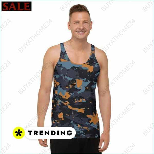 Sportshirt & Sporttop I Herren & Damen Tanktop XS-2XL – Limitierte Kollektion von BUYATHOME24® BUYATHOME24®