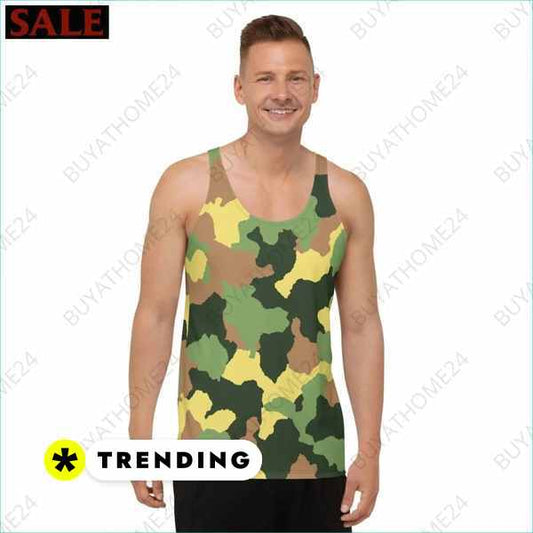 Sportshirt & Sporttop I Herren & Damen Tanktop XS-2XL – Vielseitiger Komfort von BUYATHOME24® BUYATHOME24®