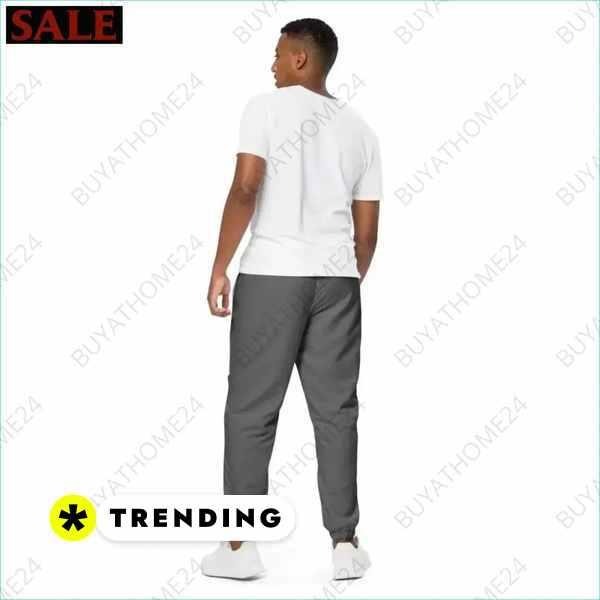 Herren und Damen Sporthose XS-3XL von BUYATHOME24, bequeme Trainingshose mit Textildruck, bequem und sportlich.