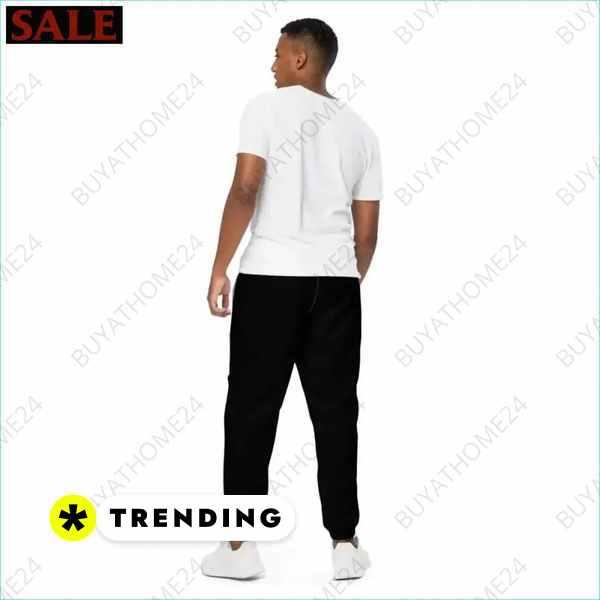 Herren- und Damen-Sporthose XS-3XL von BUYATHOME24 mit Textildruck, bequeme Sporthose für verschiedene Aktivitäten.