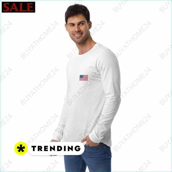 Herren Langarm T-Shirt in XS bis 2XL für Alltag und Eishockey Style Textildruck BUYATHOME24, T-Shirts BUYATHOME24, Hoodies BUYATHOME24, Hosen BUYATHOME24, Jacken BUYATHOME24, Schuhe BUYATHOME24