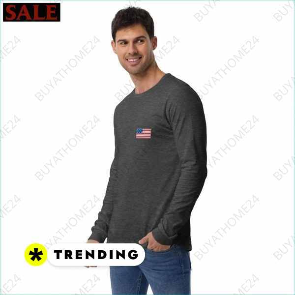Herren Langarm T-Shirt in XS bis 2XL für Alltag und Eishockey Style Textildruck BUYATHOME24, T-Shirts BUYATHOME24, Hoodies BUYATHOME24, Hosen BUYATHOME24, Jacken BUYATHOME24, Schuhe BUYATHOME24