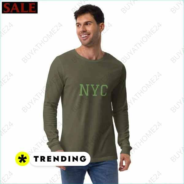• Sweatshirts I Herren & Damen Langarm T-Shirt XS - 2XL Textildruck BUYATHOME24, T-Shirts BUYATHOME24, Hoodies BUYATHOME24, Hosen BUYATHOME24, Jacken BUYATHOME24, Schuhe BUYATHOME24