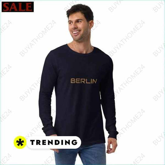 ▻ Sweatshirt I Herren & Damen Langarm T-Shirt XS - 2XL BUYATHOME24®