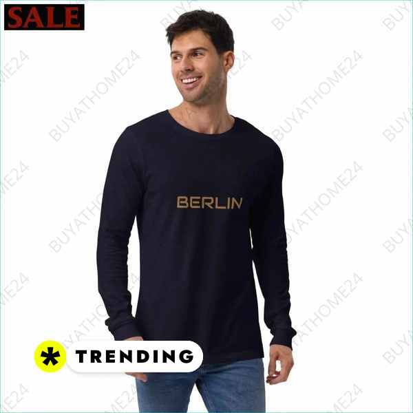 Herren Langarm T-Shirt mit Textildruck für Eishockey Fans buyathome24 Textildruck BUYATHOME24, T-Shirts BUYATHOME24, Hoodies BUYATHOME24, Hosen BUYATHOME24, Jacken BUYATHOME24, Schuhe BUYATHOME24