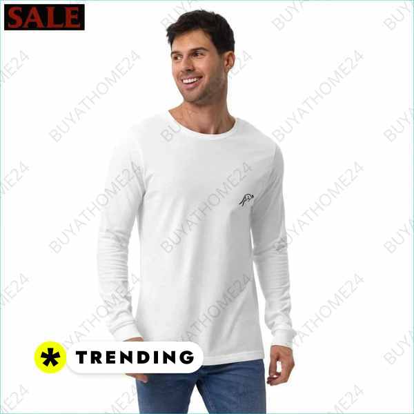 Herren Langarm T-Shirt in XS bis 2XL für Sport und Freizeit Textildruck BUYATHOME24, T-Shirts BUYATHOME24, Hoodies BUYATHOME24, Hosen BUYATHOME24, Jacken BUYATHOME24, Schuhe BUYATHOME24